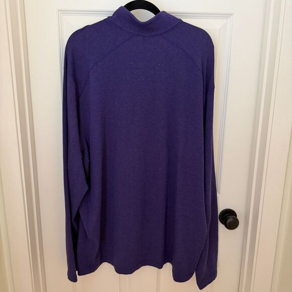 Men Nike Washington Game Day Half-Zip Pullover in Purple Size 3XL - Picture 2 of 8